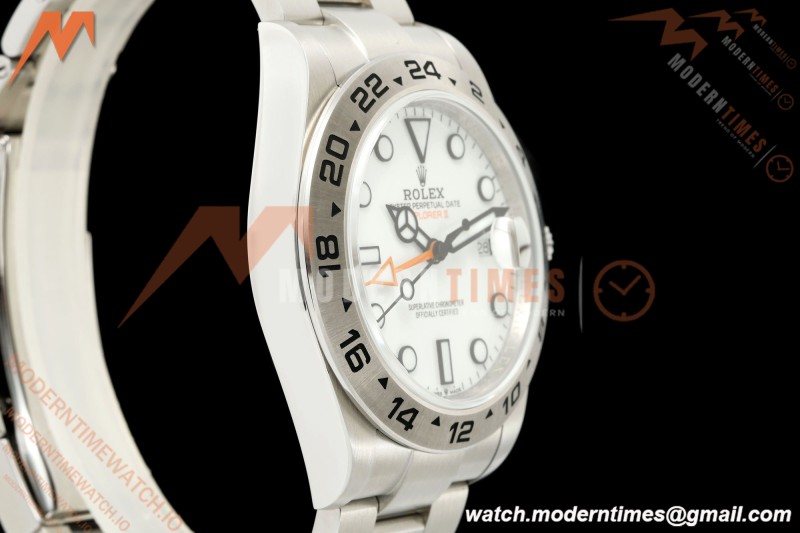 Rolex - Explorer II 226570 42mm SS/SS 904L CHS White Dial QF SH3285 | 롤렉스 - 익스플로러 II 226570 42mm SS/SS 904L CHS 화이트 다이얼 QF SH3285