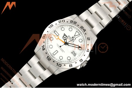 Rolex - Explorer II 226570 42mm SS/SS 904L CHS White Dial QF SH3285 | 롤렉스 - 익스플로러 II 226570 42mm SS/SS 904L CHS 화이트 다이얼 QF SH3285
