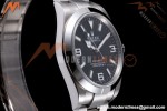 Rolex - Explorer 1 214270 39mm 904L SS/SS Black VF DD3132 | 롤렉스 – 익스플로러 I 214270 39mm 904L 스테인리스 스틸/스테인리스 스틸 블랙 VF DD3132