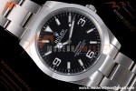 Rolex - Explorer 1 214270 39mm 904L SS/SS Black VF DD3132 | 롤렉스 – 익스플로러 I 214270 39mm 904L 스테인리스 스틸/스테인리스 스틸 블랙 VF DD3132