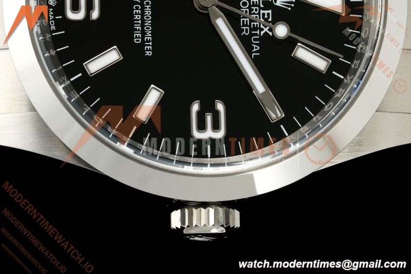 Rolex - Explorer 1 124270 36mm 904L SS/SS Black VF DD3230 | 롤렉스 - 익스플로러 1 124270 36mm 904L 스테인리스 스틸/스테인리스 스틸 블랙 VF DD3230