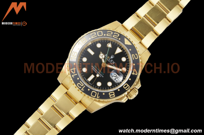 Rolex - GMT II 116718LN 904 Wrp YG/YG Black KF VR3186 CHS