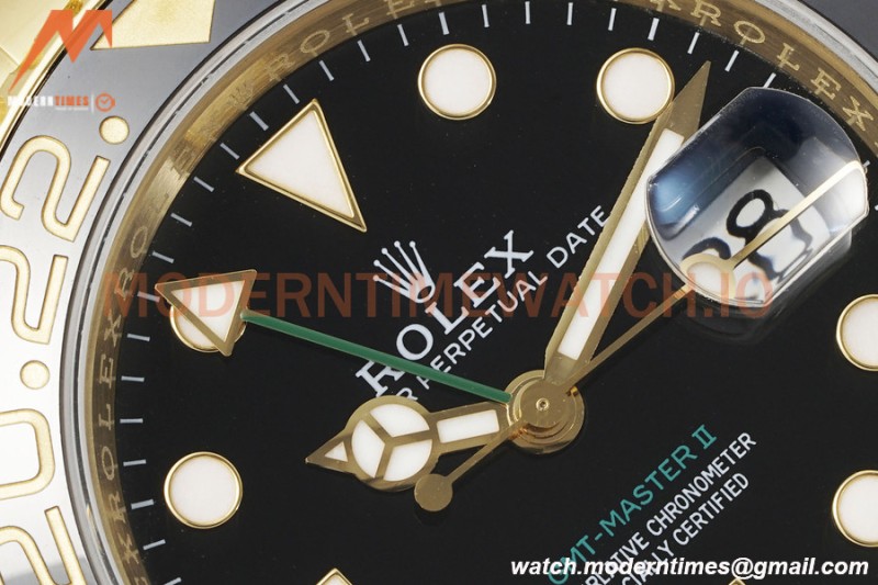 Rolex - GMT II 116718LN 904 Wrp YG/YG Black KF VR3186 CHS