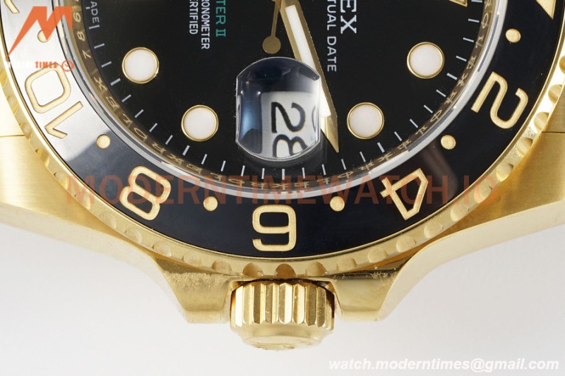 Rolex - GMT II 116718LN 904 Wrp YG/YG Black KF VR3186 CHS