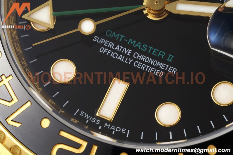 Rolex - GMT II 116718LN 904 Wrp YG/YG Black KF VR3186 CHS