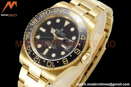Rolex - GMT II 116718LN 904 Wrp YG/YG Black KF VR3186 CHS
