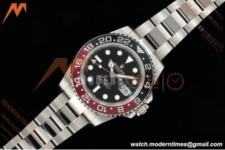 Rolex - GMT II 126710 Coke Oys 40mm 904L SS/SS Black QF SH3285 CHS