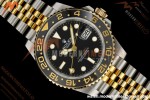 Rolex - GMT II 126713GRNR Bumblebee Jub 40mm 904L YG/SS Black QF SH3285 CHS