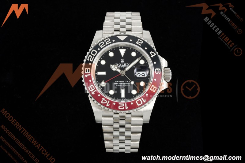 Rolex - GMT II 126710 Coke Jub 40mm 904L SS/SS Black QF SH3285 CHS | 롤렉스 - GMT II 126710 코크 주브 40mm 904L SS/SS 슈바르츠 QF SH3285 CHS