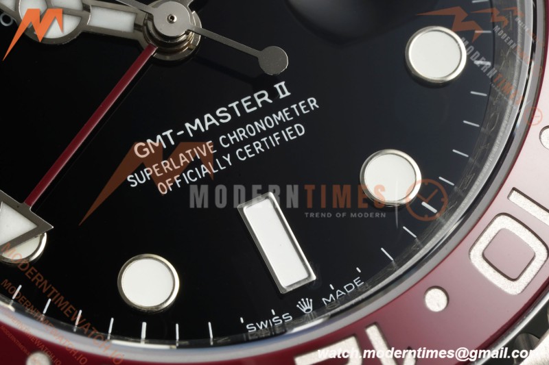 Rolex - GMT II 126710 Coke Jub 40mm 904L SS/SS Black QF SH3285 CHS | 롤렉스 - GMT II 126710 코크 주브 40mm 904L SS/SS 슈바르츠 QF SH3285 CHS