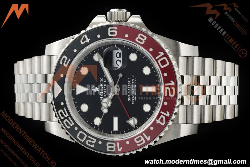 Rolex - GMT II 126710 Coke Jub 40mm 904L SS/SS Black QF SH3285 CHS | 롤렉스 - GMT II 126710 코크 주브 40mm 904L SS/SS 슈바르츠 QF SH3285 CHS