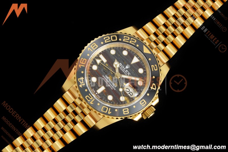 Rolex - GMT II 126718GRNR 40mm Jub YG/YG Tiger Iron Dial ARF VR3285 CHS