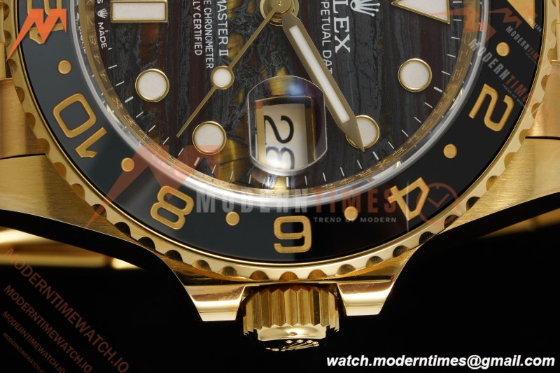 Rolex - GMT II 126718GRNR 40mm Jub YG/YG Tiger Iron Dial ARF VR3285 CHS