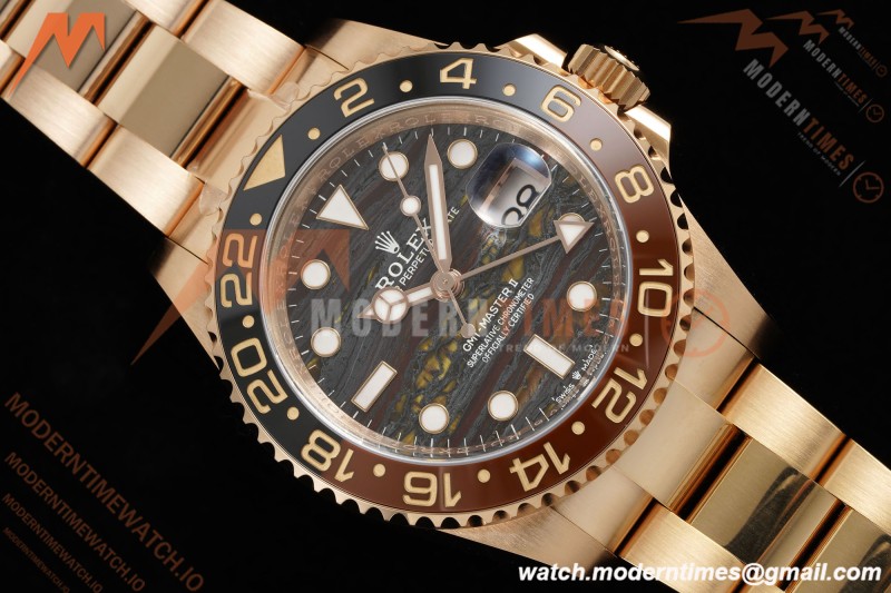 Rolex - GMT II 126715CHNR 40mm Jub RG/RG Tiger Iron Dial ARF VR3285 CHS | 롤렉스 - GMT II 126715CHNR 40mm Jub RG/RG 타이거 아이언 다이얼 ARF VR3285 CHS
