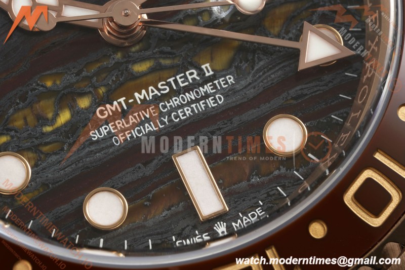 Rolex - GMT II 126715CHNR 40mm Jub RG/RG Tiger Iron Dial ARF VR3285 CHS | 롤렉스 - GMT II 126715CHNR 40mm Jub RG/RG 타이거 아이언 다이얼 ARF VR3285 CHS