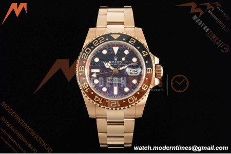 Rolex - GMT II 126715CHNR 40mm Jub RG/RG Tiger Iron Dial 3EF VR3285 CHS | 롤렉스 - GMT II 126715CHNR 40mm Jub RG/RG 타이거 아이언 다이얼 ARF VR3285 CHS