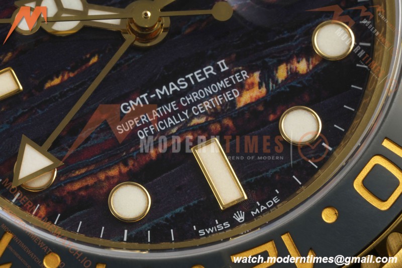 Rolex - GMT II 126718GRNR 40mm Jub YG/YG Tiger Iron Dial 3EF VR3285 CHS