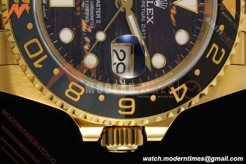Rolex - GMT II 126718GRNR 40mm Jub YG/YG Tiger Iron Dial 3EF VR3285 CHS