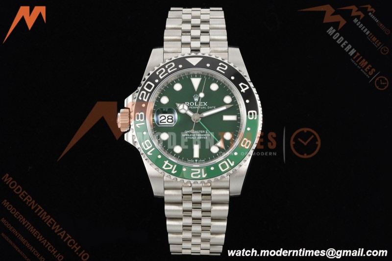 Rolex - GMT II 126729VTNR 40mm Jub SS/SS LHD Green Dial 3EF SH3285 CHS