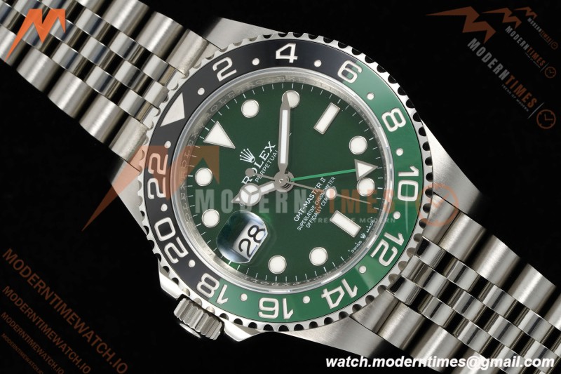 Rolex - GMT II 126729VTNR 40mm Jub SS/SS LHD Green Dial 3EF SH3285 CHS