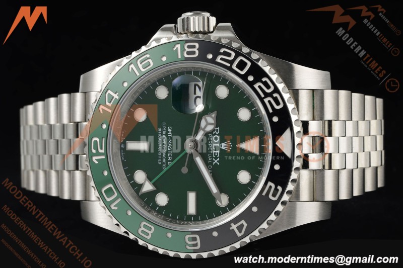 Rolex - GMT II 126729VTNR 40mm Jub SS/SS LHD Green Dial 3EF SH3285 CHS