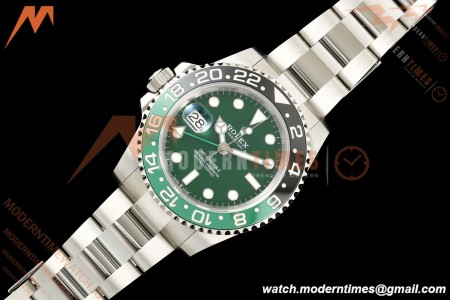 Rolex - GMT II 126729VTNR 40mm Oys SS/SS LHD Green Dial 3EF SH3285 CHS