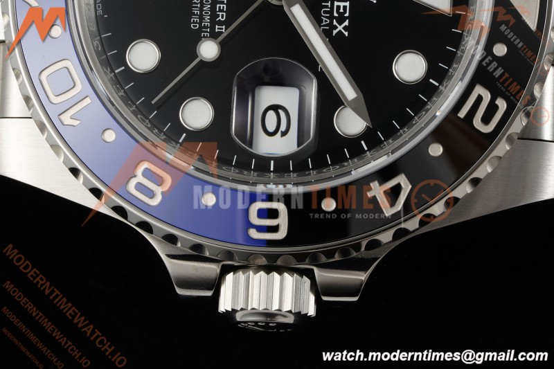 Rolex - GMT II 126710BLNR Jub 904L SS/SS Black Dial VSF V3 DD3285 CHS