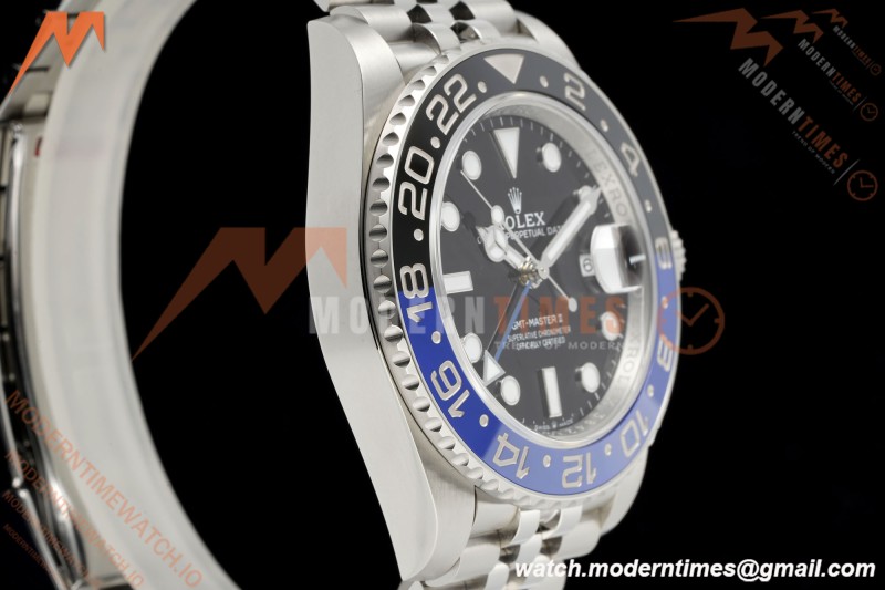 Rolex - GMT II 126710BLNR Jub 904L SS/SS Black Dial VSF V3 DD3285 CHS