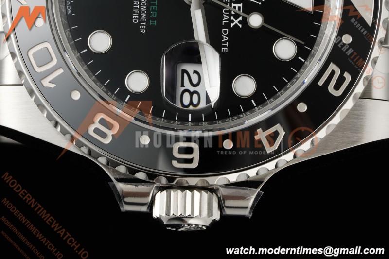 Rolex - GMT II 126710GRNR Jub 904L SS/SS Black Dial VSF V3 DD3285 CHS