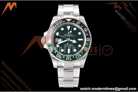 Rolex - GMT II 126729VTNR 40mm Oys SS/SS LHD Green Dial VSF V3 DD3285 CHS