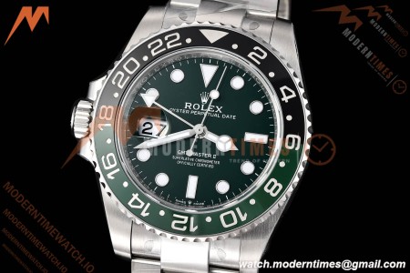 Rolex - GMT II 126729VTNR 40mm Oys SS/SS LHD Green Dial VSF V3 DD3285 CHS