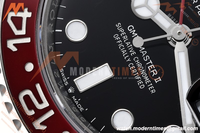 Rolex - GMT II 126710BLRO Oys 904L SS/SS Black Dial VSF V3 DD3285 CHS