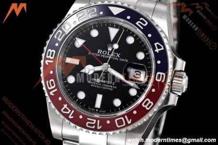Rolex - GMT II 126710BLRO Oys 904L SS/SS Black Dial VSF V3 DD3285 CHS