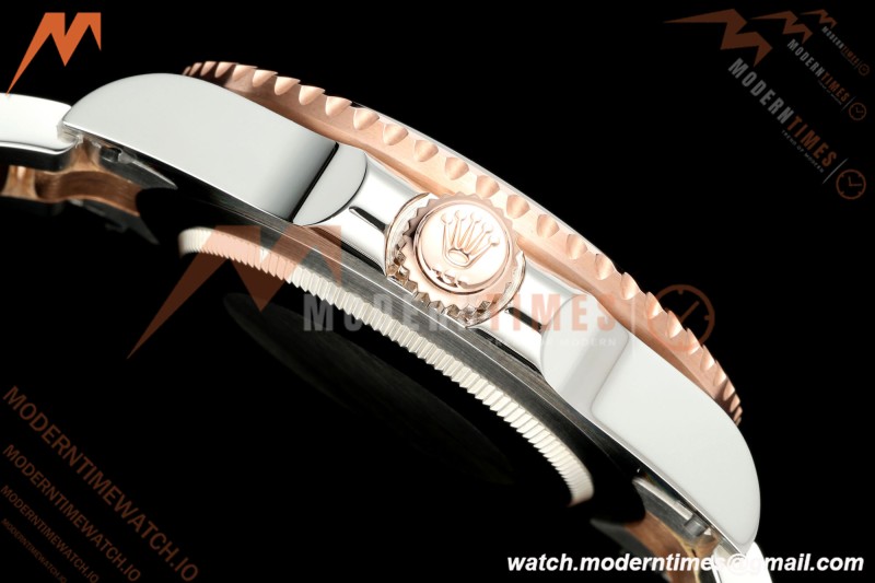 Rolex - GMT II 126711CHNR Rootbeer Oys 40mm 904L RG/SS Black QF VR3285 CHS | 롤렉스 - GMT II 126711CHNR 루트비어 오이즈 40mm 904L RG/SS 블랙 QF VR3285 CHS