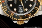 Rolex - GMT II 126713GRNR Bumblebee Jub 40mm Gain Weight 904L YG/SS Black ARF V3 VR3285 CHS
