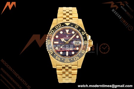 Rolex - GMT II 126718GRNR 40mm Jub YG/YG Tiger Iron Dial THBF SH3285 CHS