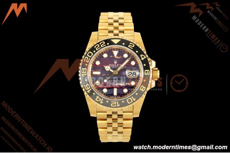 Rolex - GMT II 126718GRNR 40mm Jub YG/YG Tiger Iron Dial THBF SH3285 CHS