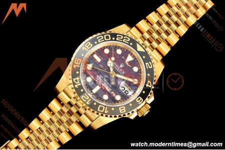 Rolex - GMT II 126718GRNR 40mm Jub YG/YG Tiger Iron Dial THBF SH3285 CHS