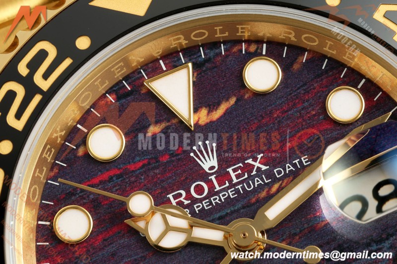Rolex - GMT II 126718GRNR 40mm Jub YG/YG Tiger Iron Dial THBF SH3285 CHS | 롤렉스 - GMT II 126718GRNR 40mm 주브 YG/YG 타이거 아이언 다이얼 THBF SH3285 CHS