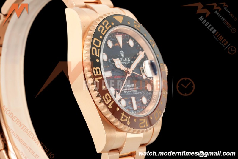 Rolex - GMT II 126715CHNR 40mm Jub RG/RG Tiger Iron Dial THBF SH3285 CHS
