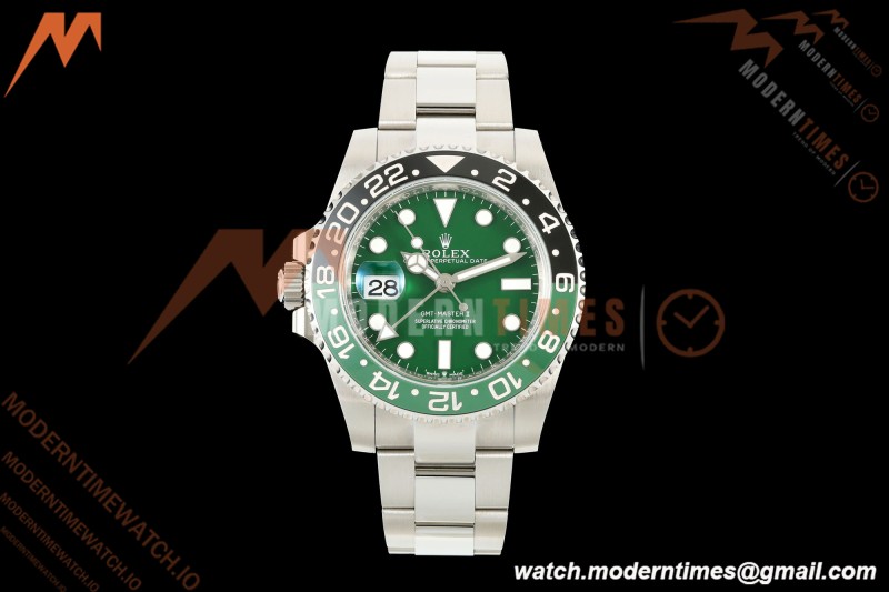 Rolex - GMT II 126729VTNR 40mm Oys SS/SS LHD Green Dial THBF SH3285 CHS