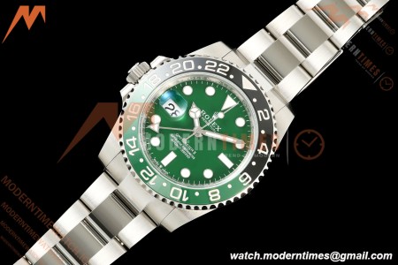 Rolex - GMT II 126729VTNR 40mm Oys SS/SS LHD Green Dial THBF SH3285 CHS