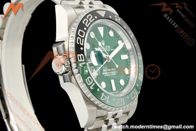 Rolex - GMT II 126729VTNR 40mm Jub SS/SS LHD Green Dial THBF SH3285 CHS