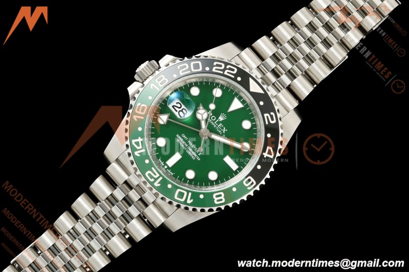 Rolex - GMT II 126729VTNR 40mm Jub SS/SS LHD Green Dial THBF SH3285 CHS