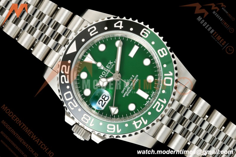 Rolex - GMT II 126729VTNR 40mm Jub SS/SS LHD Green Dial THBF SH3285 CHS