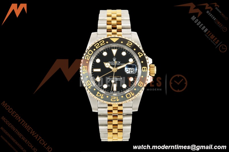 Rolex - GMT II 126713GRNR Bumblebee 40mm 904L Jub YG/SS Black PlayF VR3285 CHS | 롤렉스 - GMT II 126713GRNR 범블비 40mm 904L 주브 YG/SS 블랙 플레이F VR3285 CHS