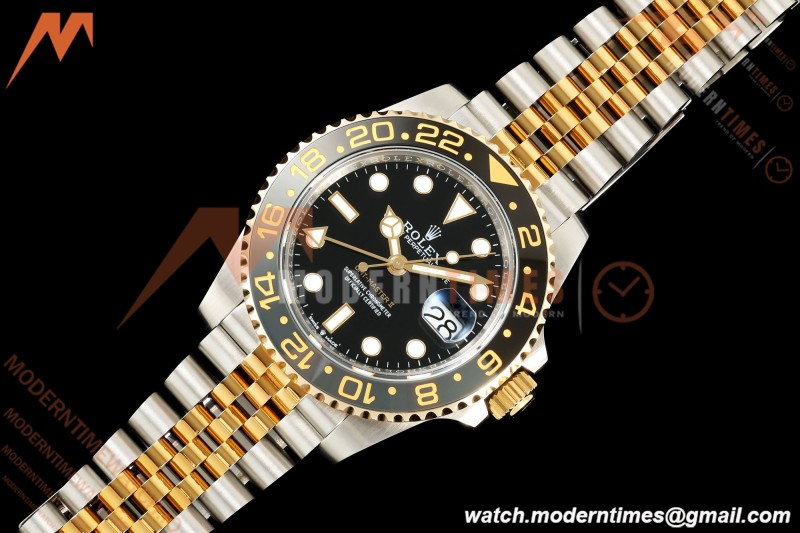Rolex - GMT II 126713GRNR Bumblebee 40mm 904L Jub YG/SS Black PlayF VR3285 CHS | 롤렉스 - GMT II 126713GRNR 범블비 40mm 904L 주브 YG/SS 블랙 플레이F VR3285 CHS