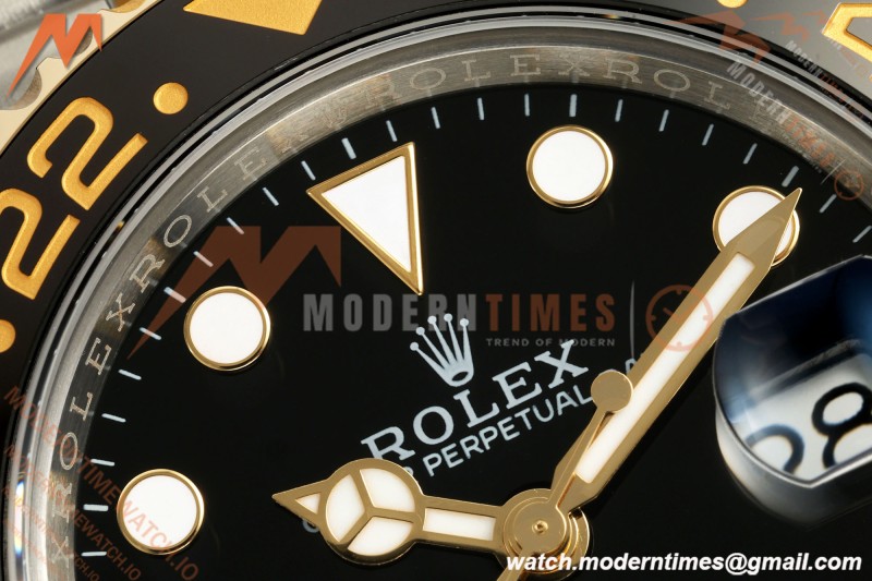 Rolex - GMT II 126713GRNR Bumblebee 40mm 904L Jub YG/SS Black PlayF VR3285 CHS | 롤렉스 - GMT II 126713GRNR 범블비 40mm 904L 주브 YG/SS 블랙 플레이F VR3285 CHS
