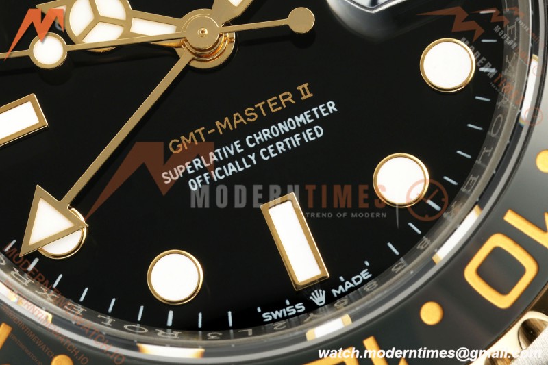 Rolex - GMT II 126713GRNR Bumblebee 40mm 904L Jub YG/SS Black PlayF VR3285 CHS | 롤렉스 - GMT II 126713GRNR 범블비 40mm 904L 주브 YG/SS 블랙 플레이F VR3285 CHS