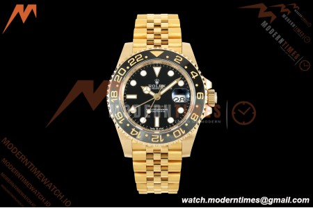 Rolex - GMT II 126718GRNR 40mm 904L Jub YG/YG Black PlayF VR3285 CHS | 롤렉스 - GMT II 126718GRNR 40mm 904L 주브 YG/YG 블랙 플레이F VR3285 CHS